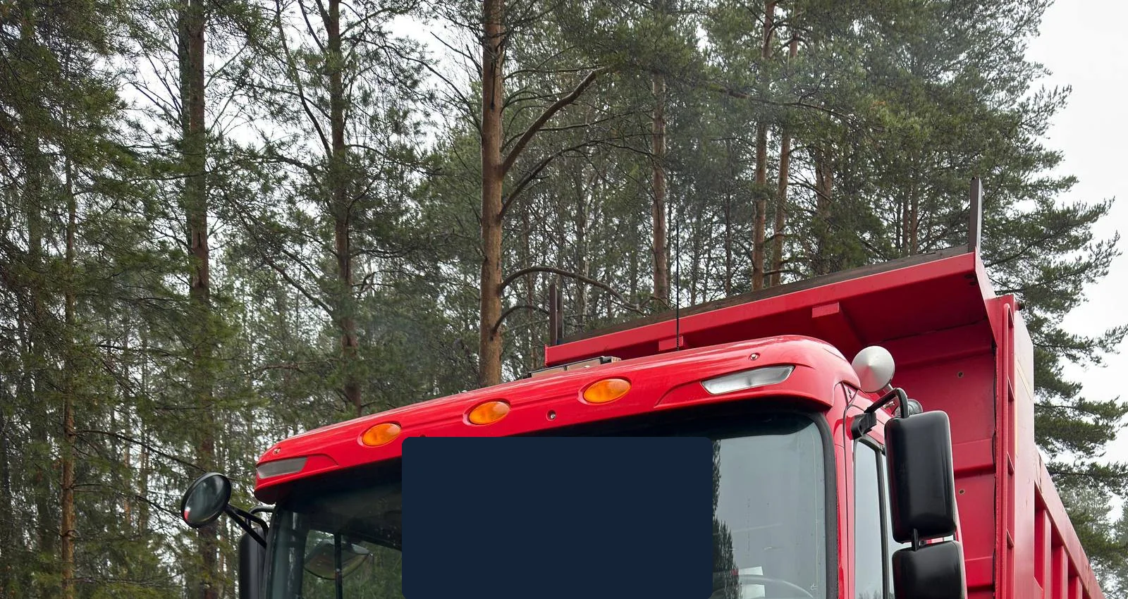 Самосвал JAC на выдаче